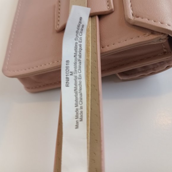 Steve Madden belt bag size M 7" × 4" /Blush fanny pack utility belt bag NWT - Picture 7 of 14